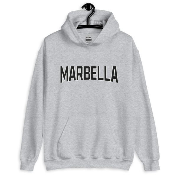 Sudadera unisex con capucha - MARBELLA