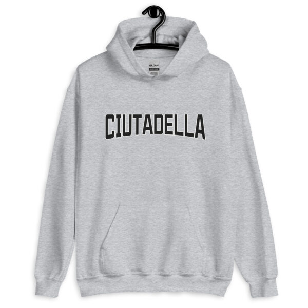 Sudadera unisex con capucha - CIUTADELLA