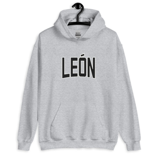 Sudadera unisex con capucha - LEÓN