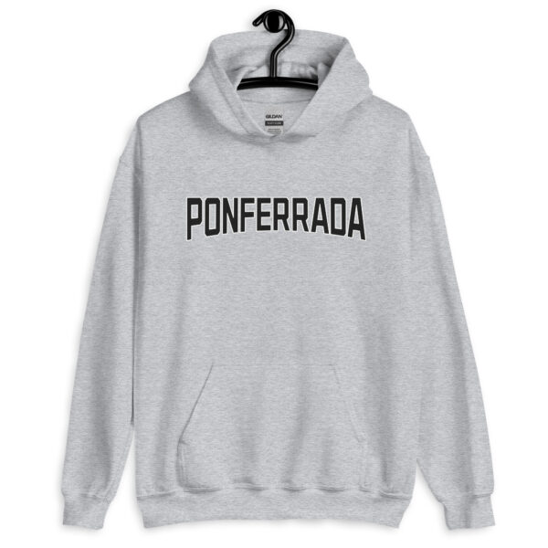 Sudadera unisex con capucha - PONFERRADA