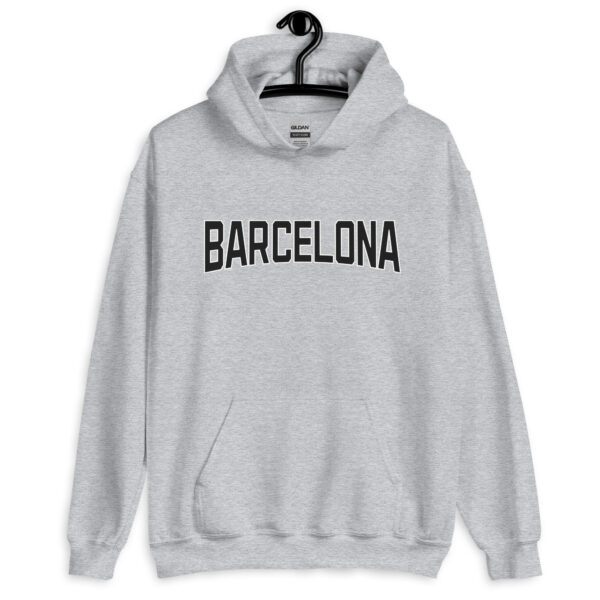 Sudadera unisex con capucha - BARCELONA