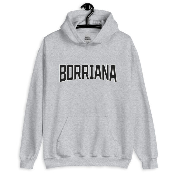 Sudadera unisex con capucha - BORRIANA