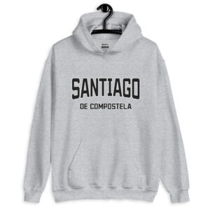 Sudadera unisex con capucha – SANTIAGO DE COMPOSTELA